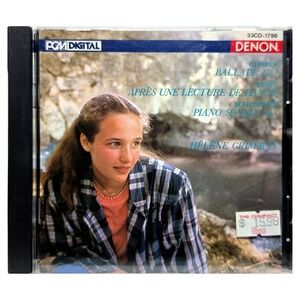 Chopin Liszt Schumann Helene Grimaud Classical Piano Sonata CD‎ Denon 33CO-1786